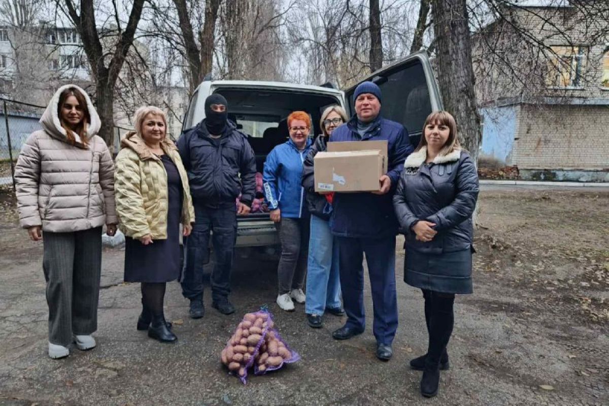 В Заводском районе собрали очередную партию гуманитарного груза для участников СВО