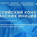 Стартовал Всероссийский конкурс гражданских инициатив «Сила идей»