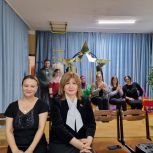 Эльмира Абиева посетила мероприятие «Герб России» в столичном детском саду №3