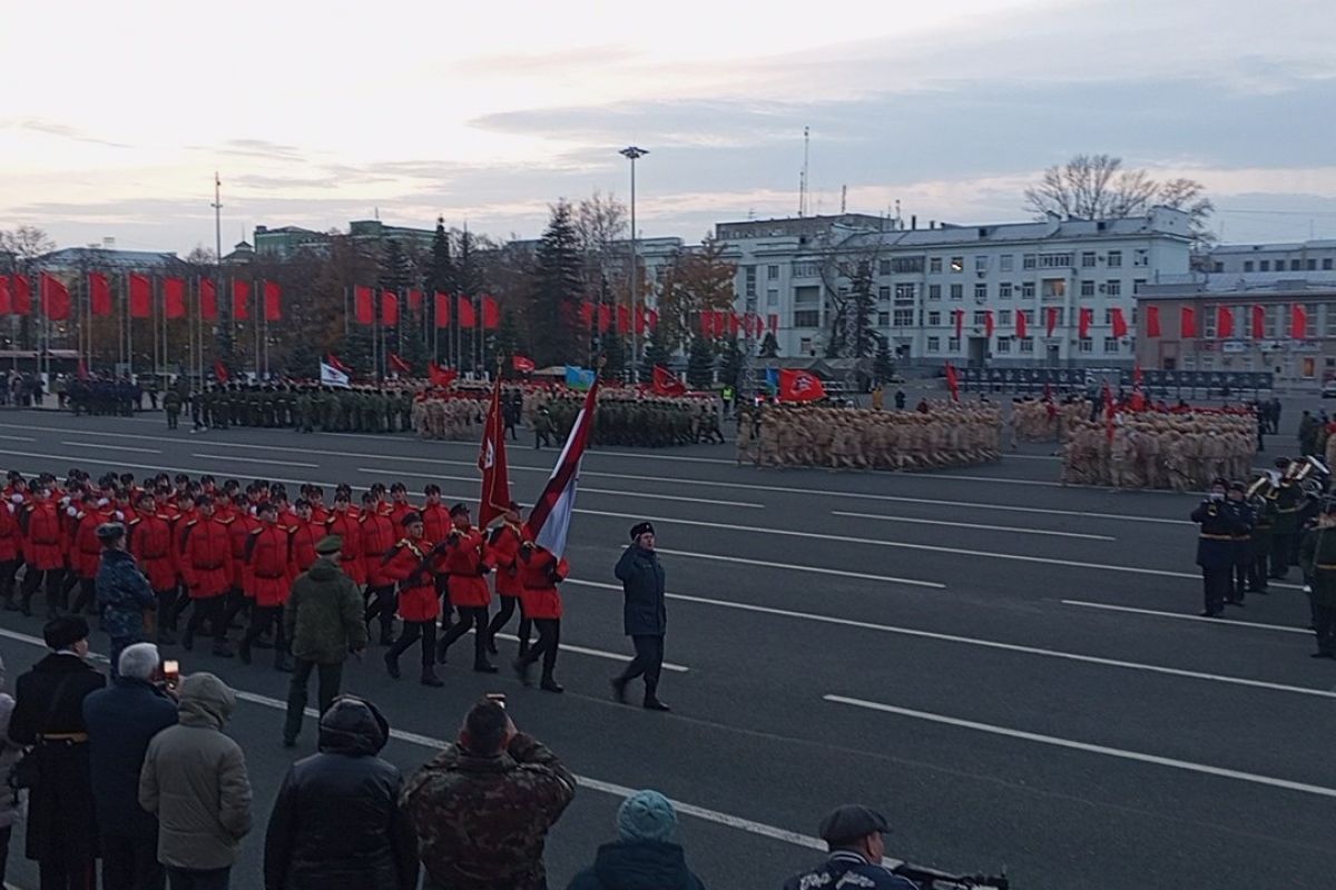 В Самаре при участии школьников из Саранска открылся «Парад Памяти»