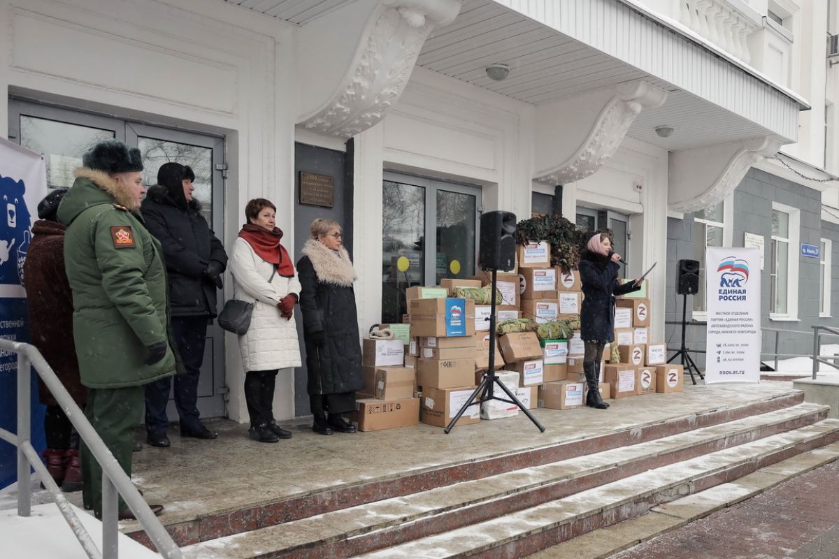 При поддержке «Единой России» из Нижнего Новгорода в больницу Донецка  отправили гуманитарную помощь