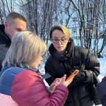 Любовь Лычкина совместно с Андреем Костиным работают над жалобами мурманчан
