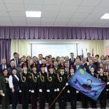 В с.Кармаскалы открылся военно-патриотический клуб имени Героя Советского Союза Алексея Калганова
