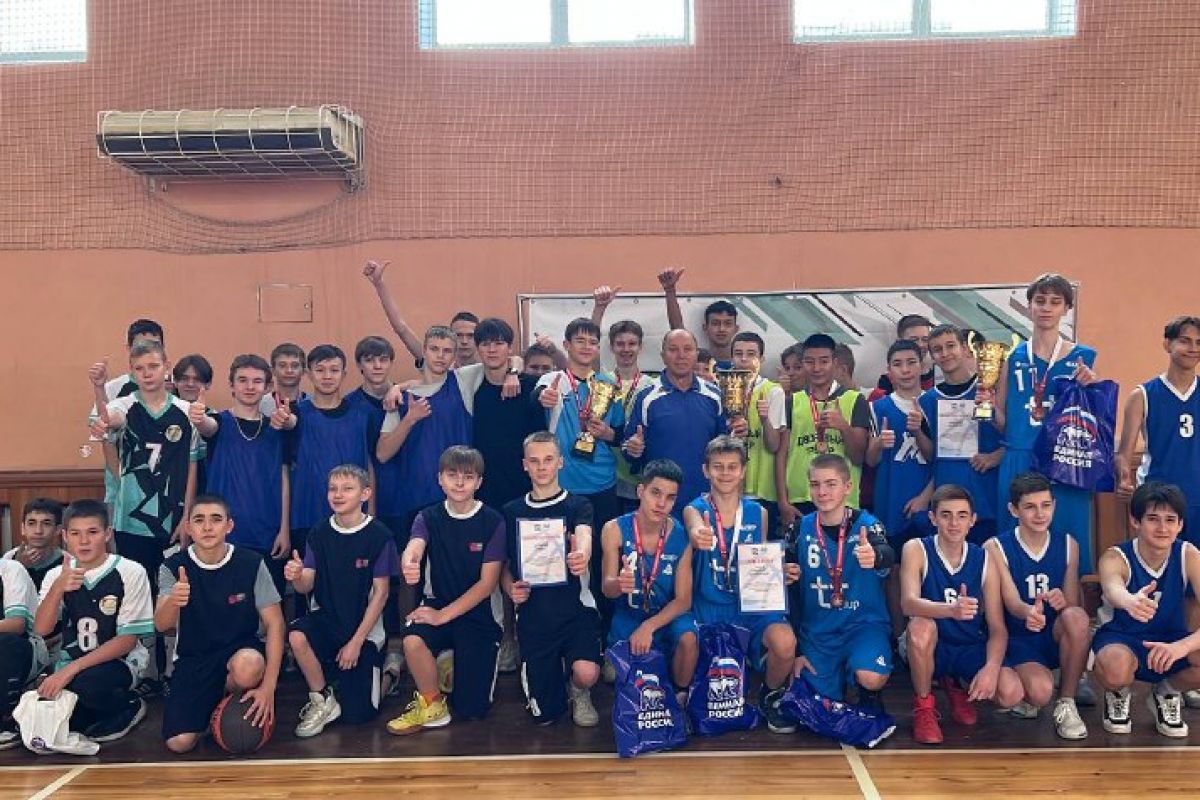 «Единая Россия» в Оренбурге провела фестиваль детского дворового баскетбола