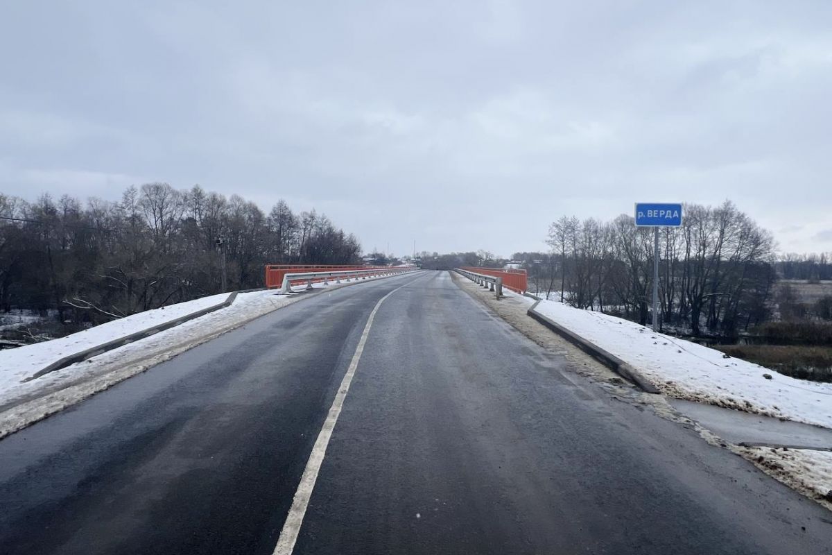 В Сараевском районе в нормативное состояние приведен железобетонный мост