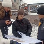 В Городе Зима Иркутской области активистки «Женского движения Единой России» провели военно-патриотическую игру для школьников