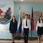 В тюменской гимназии открыли мурал с портретом маршала Георгия Жукова