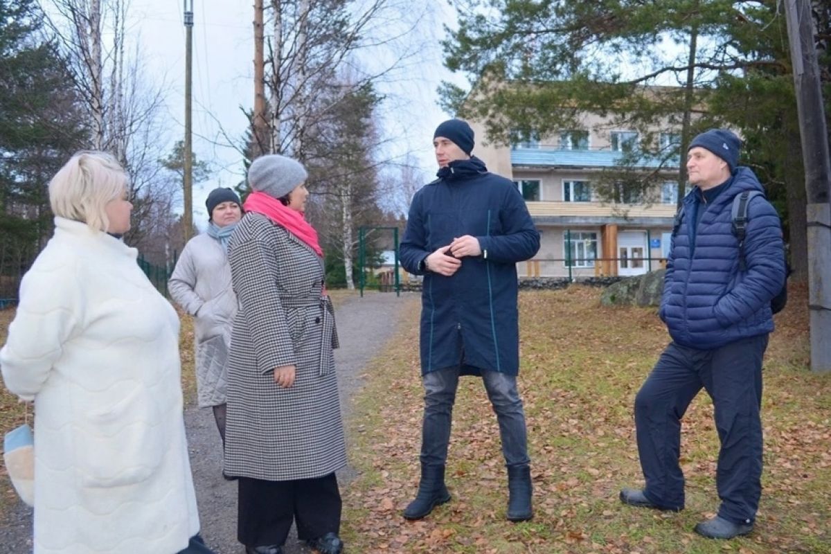 В Онеге на лыжной трассе создали новое освещение