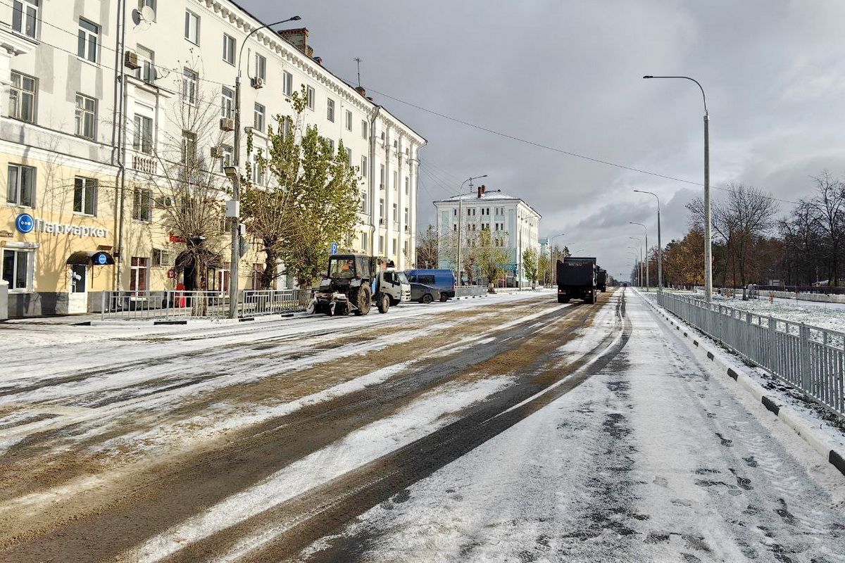 В Дзержинске на месяц раньше закончили реконструкцию участка проспекта Ленина и открыли по нему движение транспорта