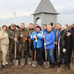 Единороссы высадят более 3 тысяч сосен на территории мемориала «Незаживающая рана Донбасса»