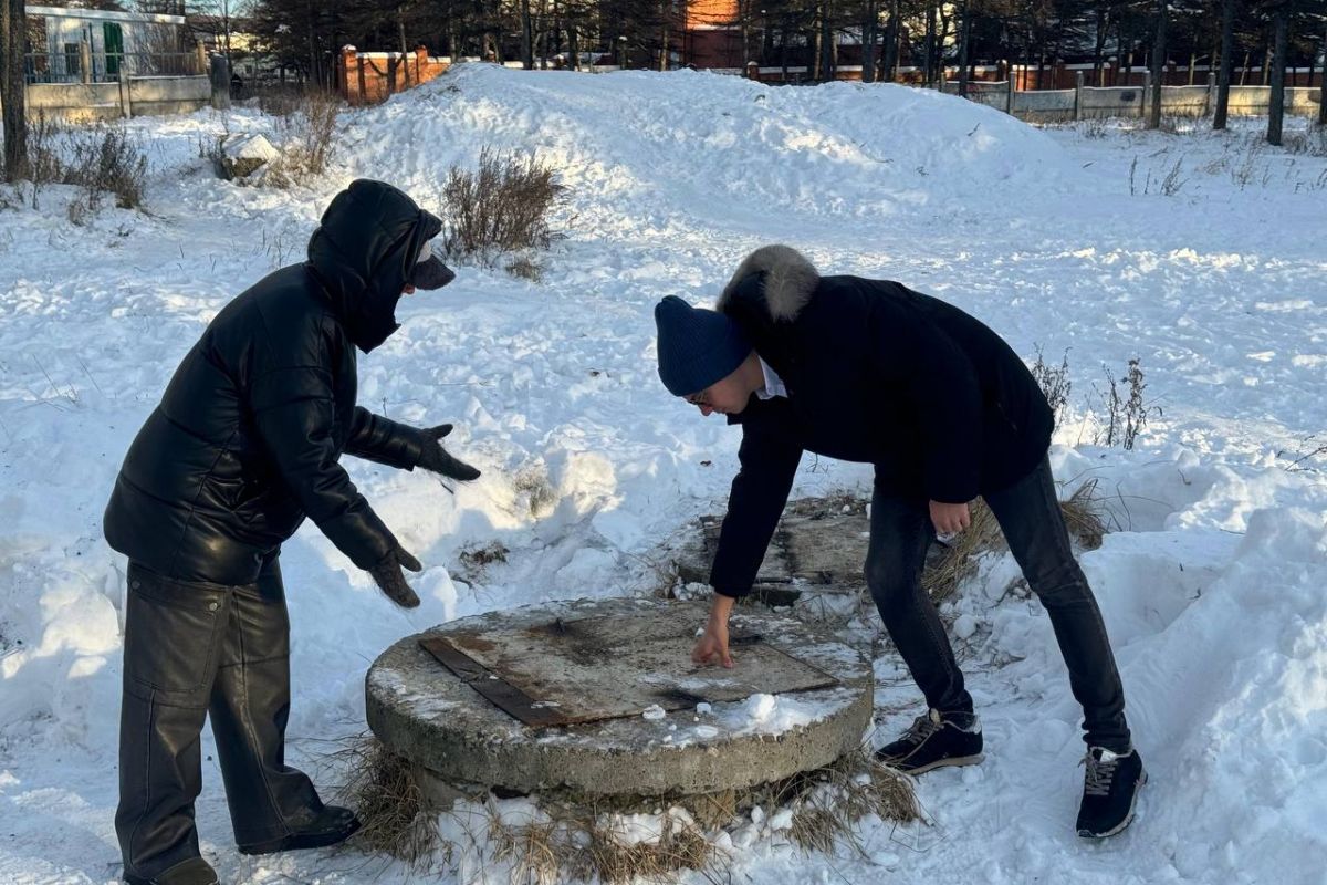 Партпроект «Городская среда» помог привести в порядок колодцы на территории детской больницы