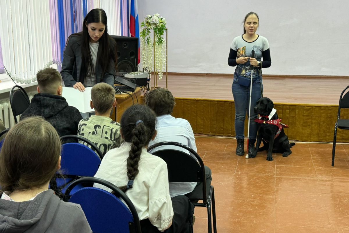 В Волжском районе провели «Урок доброты»