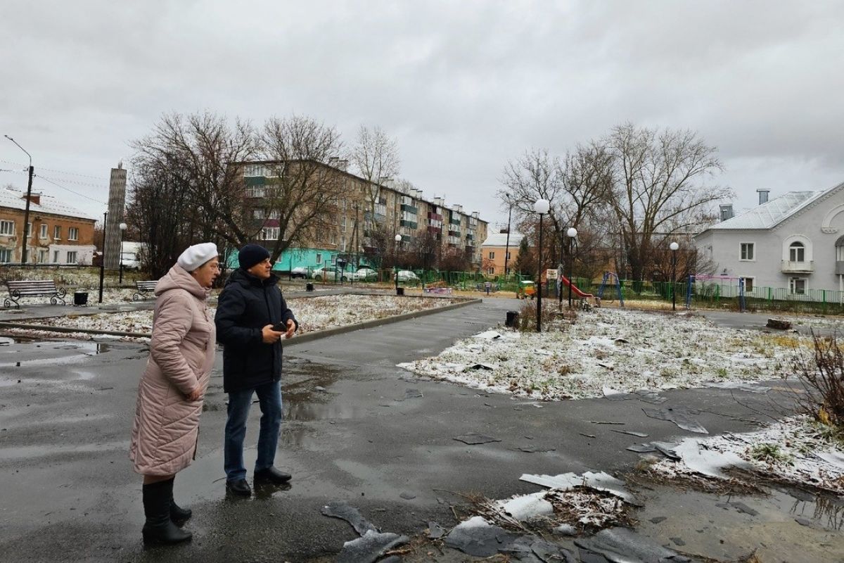 Единороссы Моршанска провели мониторинг парка и детской площадки