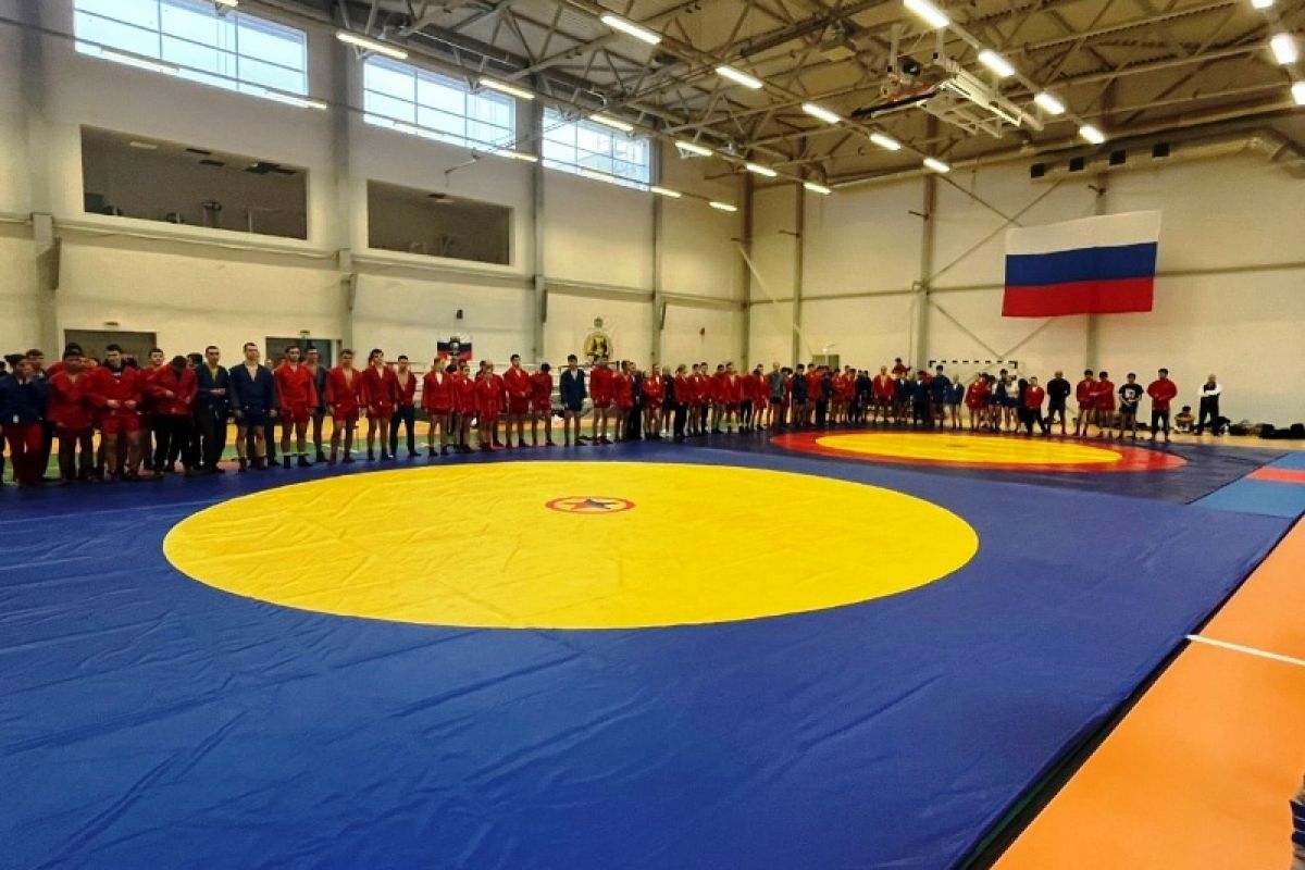 В Тарусе прошли чемпионат и первенство Калужской области по самбо