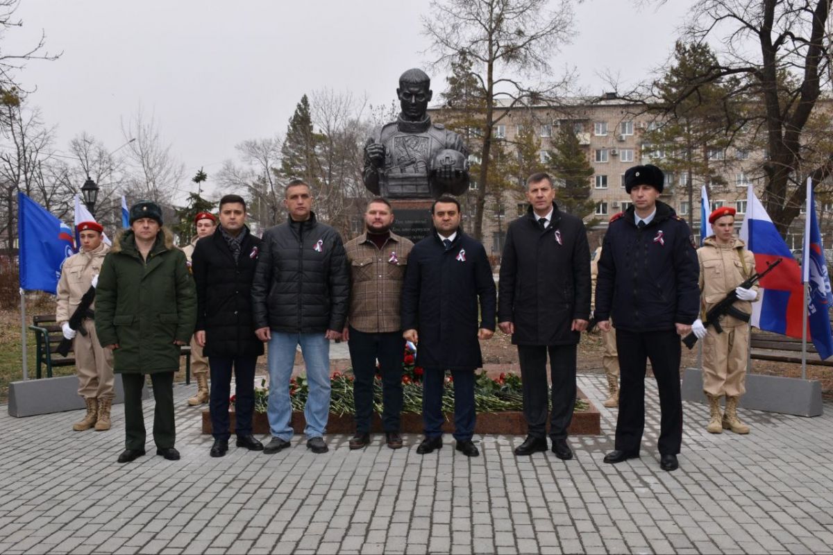 В Михайловке появился памятник участникам специальной военной операции