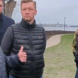 Панков потребовал от подрядчика ускорить благоустройство набережной в Балаково