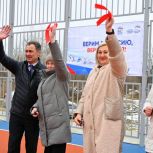 При поддержке «Единой России» «умную» спортплощадку открыли в Минусинске Красноярского края