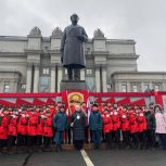 Кадеты саранского лицея №26 представили  Республику Мордовия на Параде Памяти в Самаре