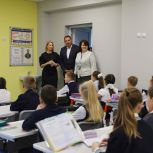 В Данкове Липецкой области по народной программе «Единой России» отремонтировали лицей