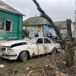 Волонтёры лагеря «Единой России» «Курский рубеж» помогают в ликвидации последствий удара по Льгову