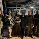 Адресная помощь для военных доставлена волонтёрами запада Москвы в зону СВО