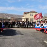 «Единая Россия» открыла новую аллею в селе Леваши в Дагестане