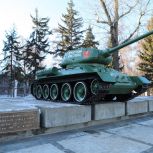 В Иркутске завершилось благоустройство территории памятника «Танк «Иркутский комсомолец»
