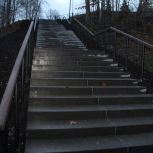 Оборудование для колясок установят на спуске в парке Петрозаводска