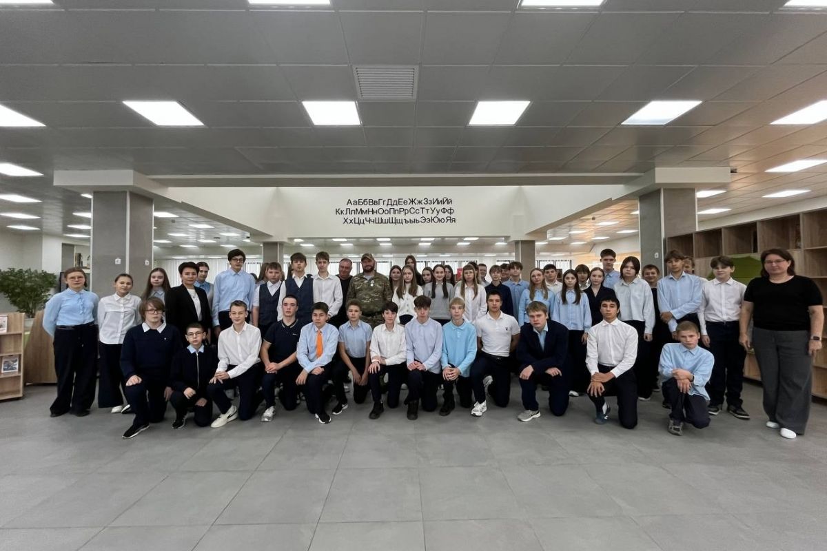 «Урок мужества» в школе села Засечное