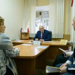 Губернатор Оренбургской области Евгений Солнцев провёл приём граждан по личным вопросам