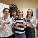 Активистам и волонтерам Обливского района торжественно вручили партийные билеты «Единой России»