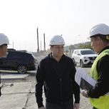 Депутат Госдумы Сергей Кривоносов проверил ход строительства автодороги «Обход Адлера» в Сочи