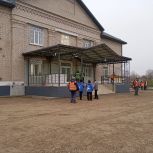 В селе Городище восстанавливают сельский дом культуры, пострадавший от обстрела