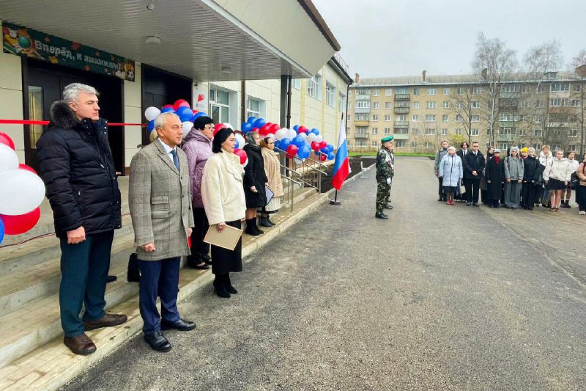 При поддержке «Единой России» в Ефремове открылась обновленная школа