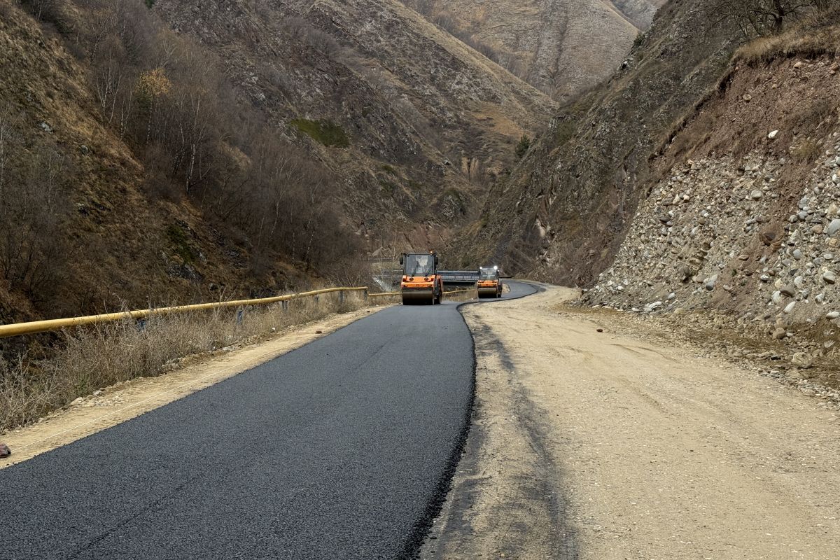 Продолжается реконструкция дороги Чегем-2 — Булунгу