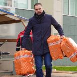 МГО ВСКС совместно с ГУУ приняли участие в погрузке гуманитарной помощи