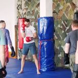Александр Захаров провел мастер-класс для защитников Отечества