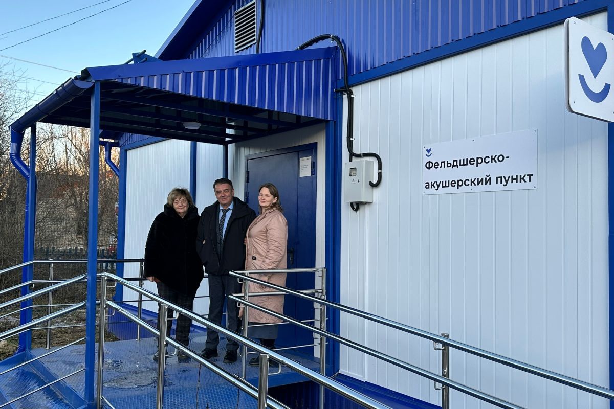 По народной программе «Единой России» в деревне Луговая Пермского края открыли новый ФАП