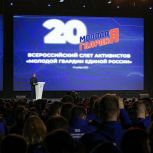 Молодёжное крыло «Единой России», основанное 16 ноября 2005 года, насчитывает более 200 тысяч активистов