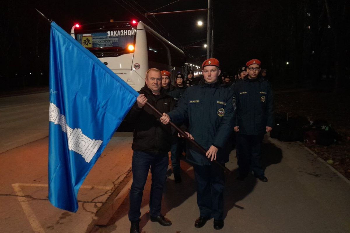 Ульяновские кадеты отправились на Парад Памяти в Самару