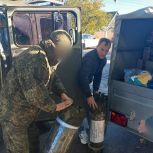 При содействии партии очередной гуманитарный груз доставлен «за ленточку»