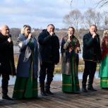 В Сасове открыли сквер «100 березок»