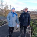 В поселке Кадошкино завершены работы второго этапа по благоустройству парка