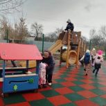 В селе Кораблино Рязанского района был открыт новый игровой комплекс для детей