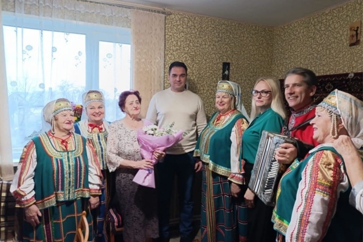 Долгожительница Касимовского округа Римма Андреевна Козар отпраздновала свое 90-летие