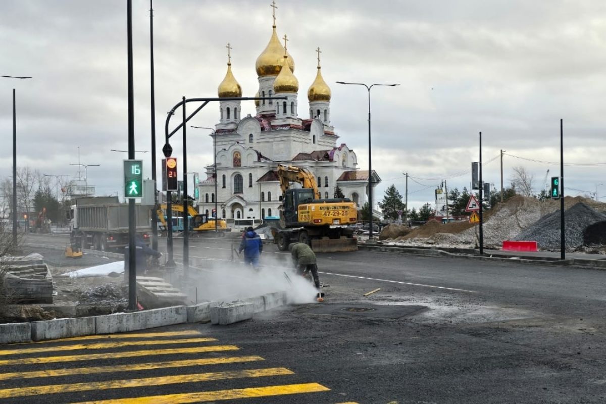 В Архангельске завершили масштабный капитальный ремонт площади Профсоюзов