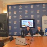 «Единая Россия» организовала для воронежских школьников встречу с Героем России, военным летчиком