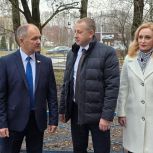 Депутат Госдумы Николай Щеглов побывал в поликлиниках Брянского района