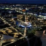 По народной программе «Единой России» в Югорске открыли сквер «Северное сияние»