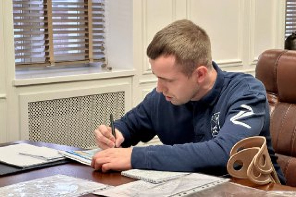 Сергей Носов  встретился  участником программы «СВОи Герои49»  Ильей Мараховским